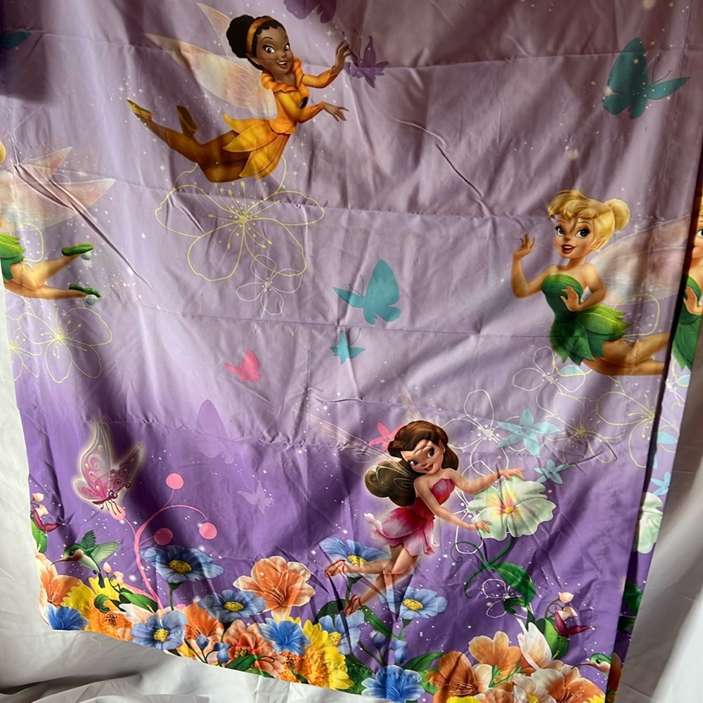 💚 3 for $15 💚   -   Fairies Curtains Panels Set with Tiebacks - Picture 3 of 16